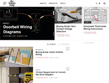 Tablet Screenshot of diyhousehelp.com